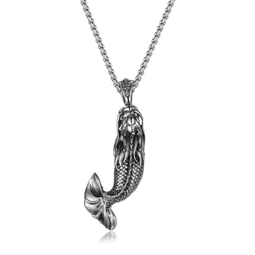 Wholesale Stainless Steel Dragon Fish Pendant