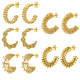 Wholesale Stainless Steel Women C Stud Earrings