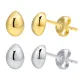 Wholesale Stainless Steel Teardrop Stud Earrings