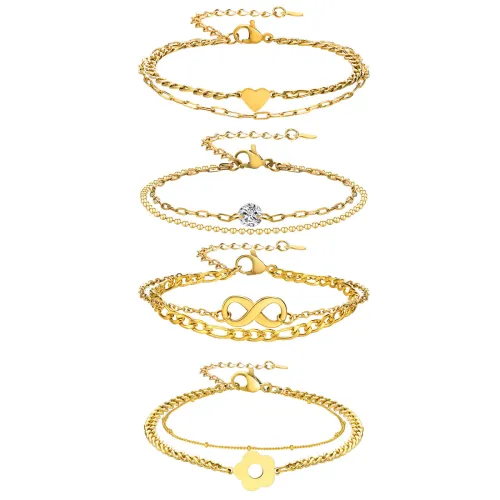 Wholesale Stainless Steel Bracelets for Girlfriend
