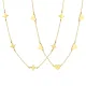 Wholesale Stainless Steel Heart Embellished Chain Necklace