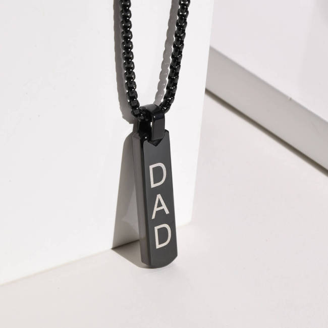 Wholesale Stainless Steel DAD Vertical Pendant