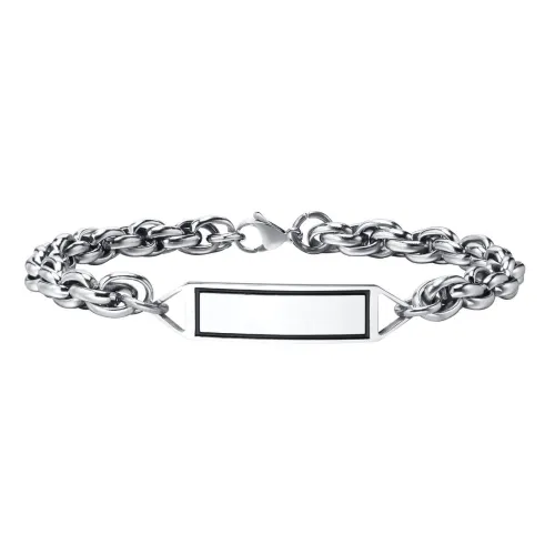 Wholesale Stainless Steel Personalized Rope Chain Bracelet
