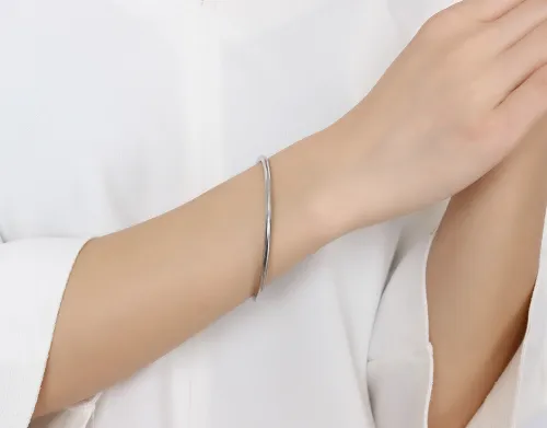Wholesale Stainless Steel 3mm Round Wire Bangle