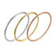 Wholesale Stainless Steel 3mm Round Wire Bangle