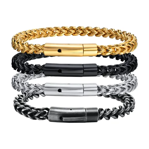 Wholesale Stainless Steel Vintage Franco Chain Bracelet