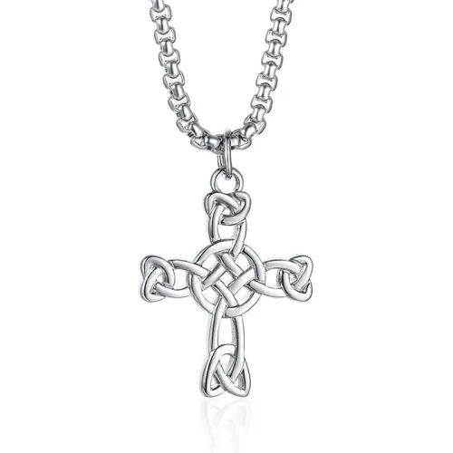 Wholesale Stainless Steel Celtic Knot Cross Pendant