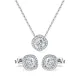 Wholesale Stainless Steel Sparkling Square CZ Stud Earrings