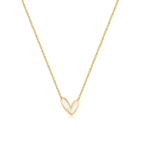 Wholesale Stainless Steel Irregular Shell Heart Pendant