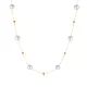 Wholesale Stainless Steel Bead Link Paperclip Necklace