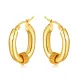 Wholesale Stainless Steel New Design Chunky Hoop Earring