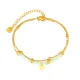 Wholesale Stainless Steel Natural Stone Bead Bracelet with Heart