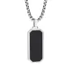 Wholesale Stainless Steel Octagonal Vertical Bar Pendant