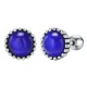 Wholesale Stainless Steel Blue Opal Stud Earrings