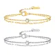 Wholesale Stainless Steel Double Layers Bracelet