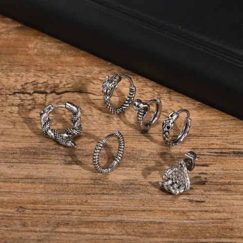 Wholesale Stainless Steel Mens Earring