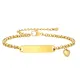 Wholesale Stainless Steel Engravable Tag Bracelet
