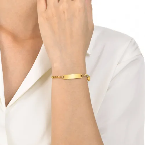 Wholesale Stainless Steel Engravable Tag Bracelet