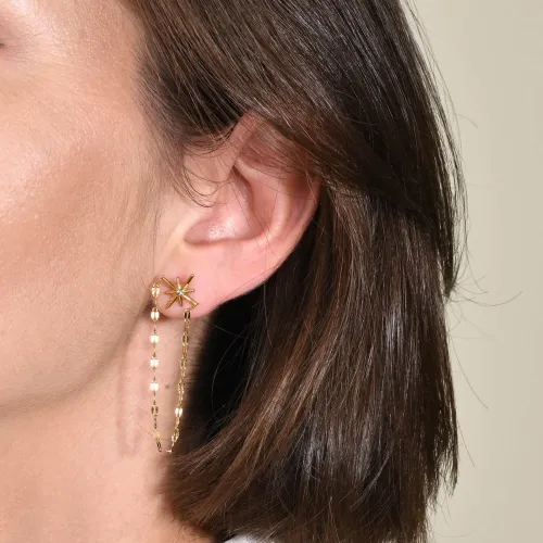 Wholesale Stainless Steel Women Chain Earring