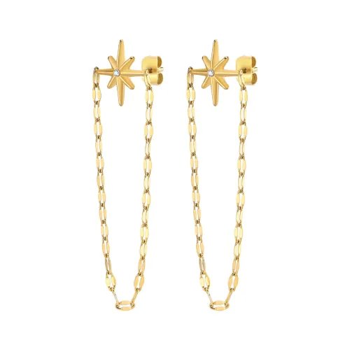Wholesale Stainless Steel Women Chain Earring