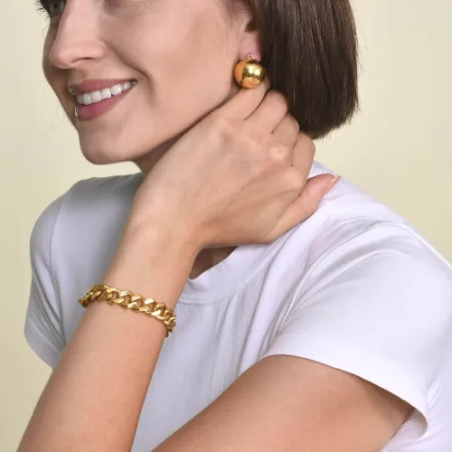 Wholesale Stainless Steel Women Cuban Link Bracelet