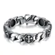 Wholesale Stainless Steel Chunky Cross Bracelet for Men