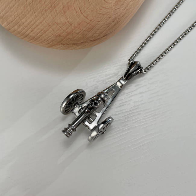 Wholesale Stainless Steel Pirate Skull Necklace