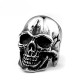 Wholesale Stainless Steel Realistic Skull Ring