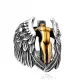 Wholesale Stainless Steel Wing Angel Ring
