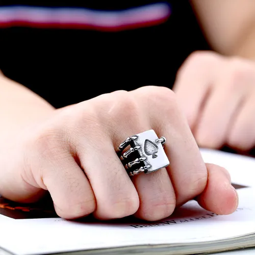 Wholesale Stainless Steel Bikers Ring Jewelry