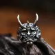 Wholesale Stainless Steel Hannya Mask Demon Ring