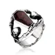 Wholesale Stainless Steel Double Skeleton Skull Ring
