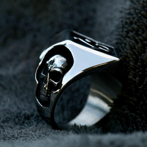 Wholesale Stainless Steel Hip Hop 13 Ring