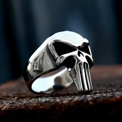 Wholesale Stainless Steel Men Skull Ring