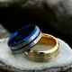 Wholesale Stainless Steel Double Viking Runes Ring