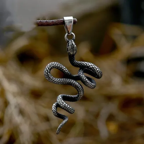 Wholesale Stainless Steel Snake Pendant