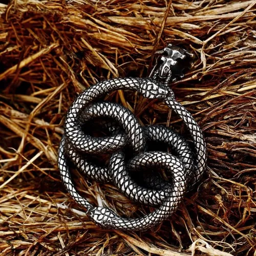 Wholesale Stainless Steel Snake Pendant