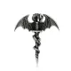 Wholesale Stainless Steel Dragon Cross Pendant