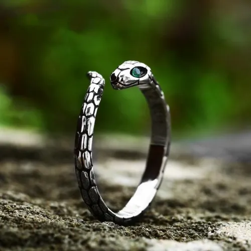Wholesale Stainless Steel Snake Ring