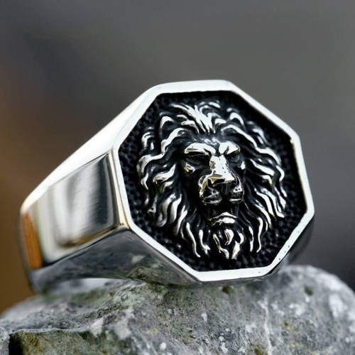 Wholesale Stainless Steel Lion's Head Rings