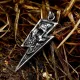 Wholesale Stainless Steel Lightning Skull Pendant