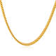 Wholesale Stainless Steel Double Franco Chain Necklace