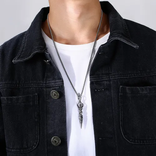 Wholesale Stainless Steel Men Magic Pestle Pendant
