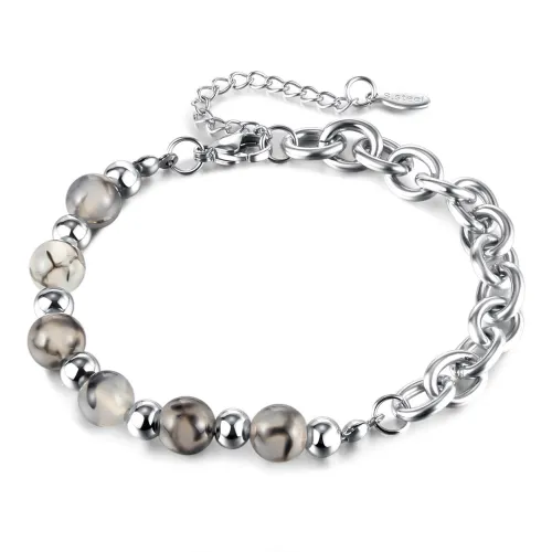 Wholesale Stainless Steel Chain and Beads Bracelet