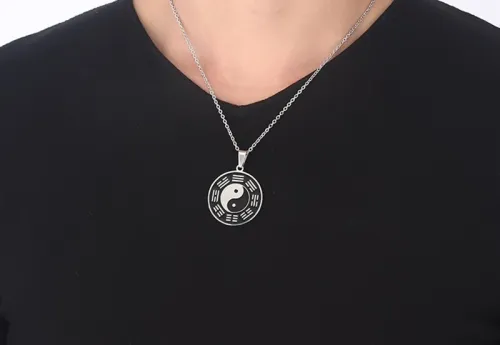 Wholesale Stainless Steel Religion Yin Yang Pendants