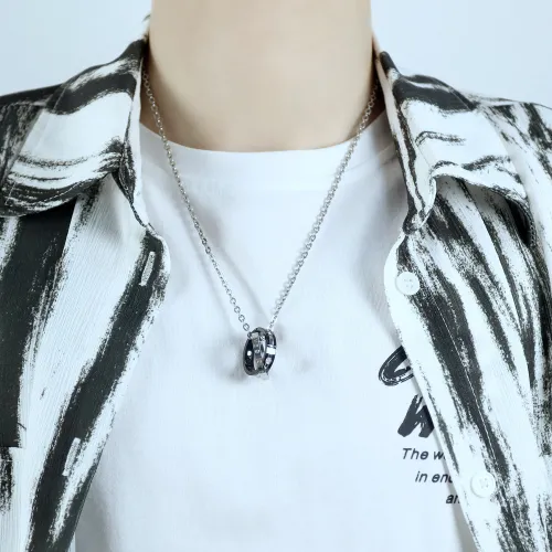 Wholesale Stainless Steel Couple Chain Pendant