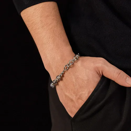 Wholesale Stainless Steel Chain and Beads Bracelet