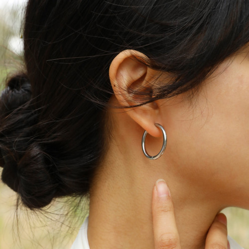 Wholesale Stainless Steel Hoop Earrings for Women
