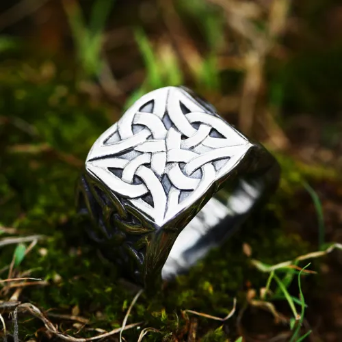 Wholesale Stainless Steel Celtic Knot Ring