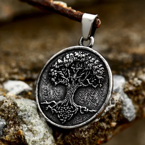 Wholesale Stainless Steel Lifetree Pendant